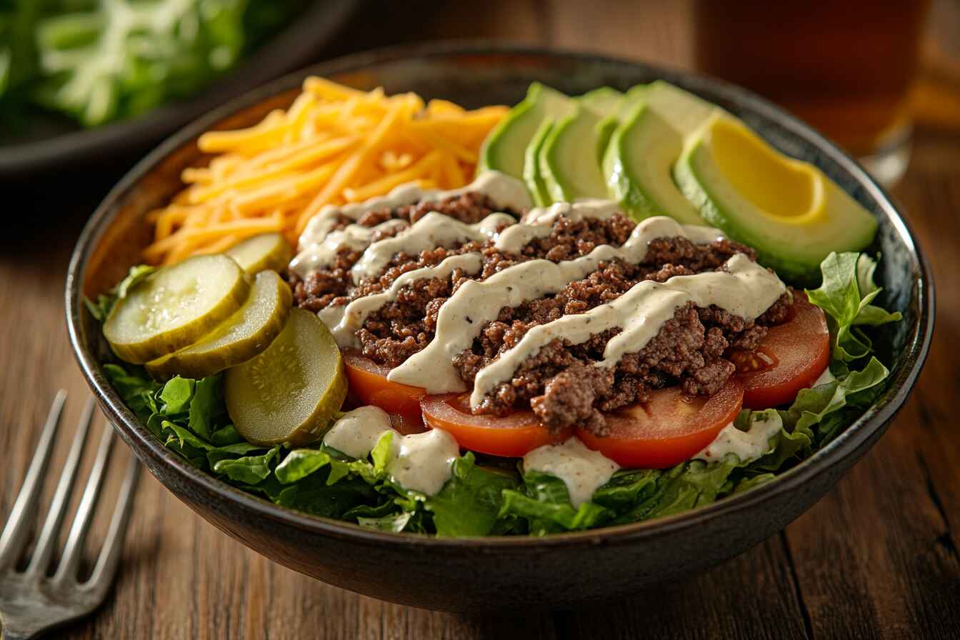 Classic Burger Bowl