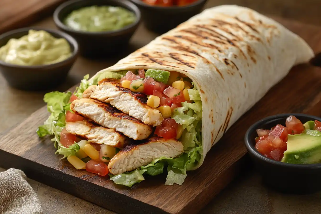 Grilled Chicken Wrap