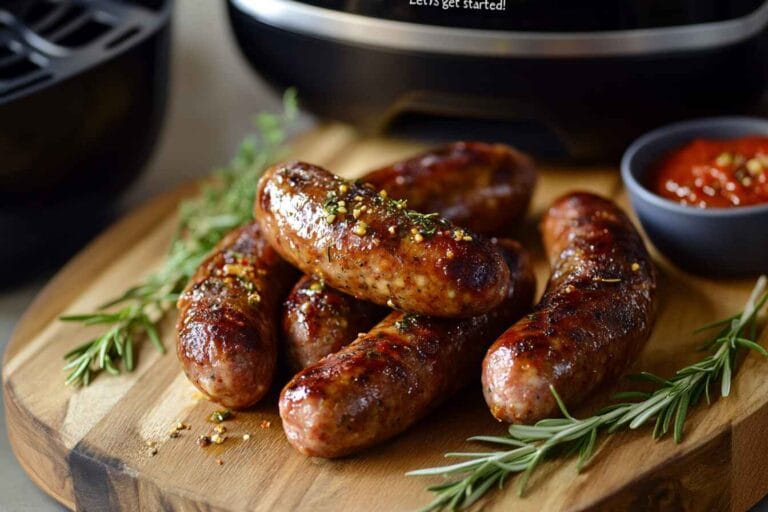 Perfectly Cooked Italian Sausage
