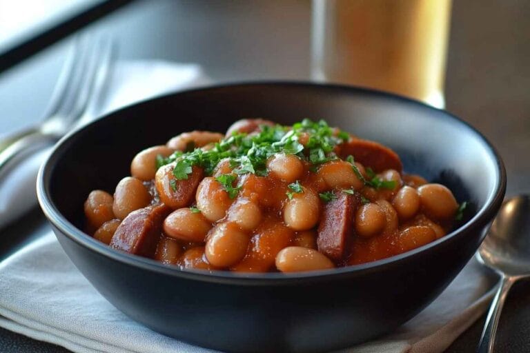 Plated Beanie Weenies