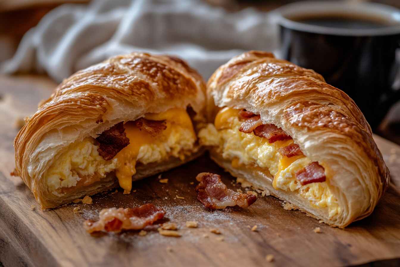 Bacon Egg And Cheese Croissant