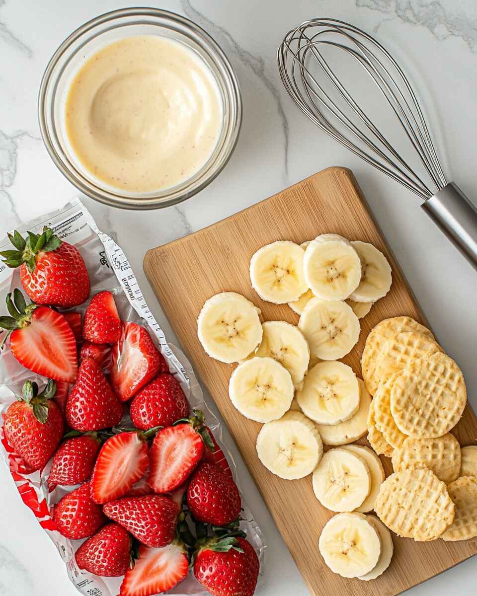 Strawberry Banana Pudding Ingredients Strawberry Banana Pudding Ingredients