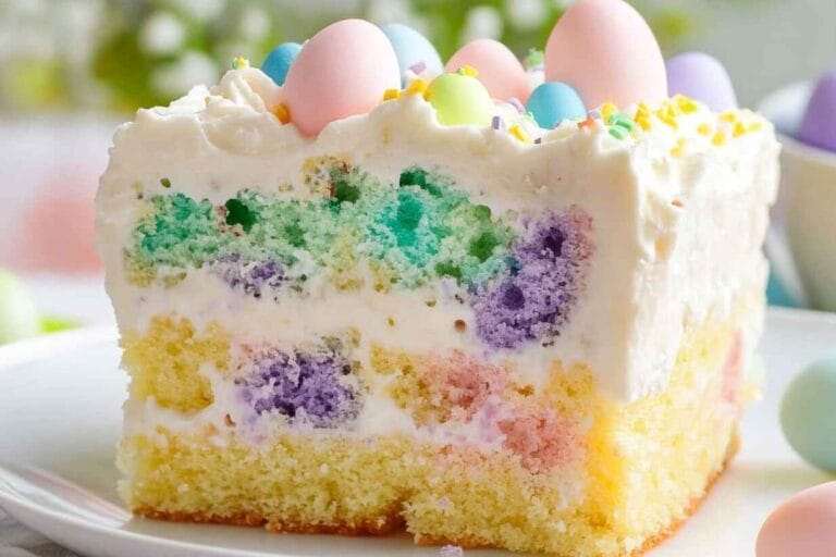 Easter Poke Cake