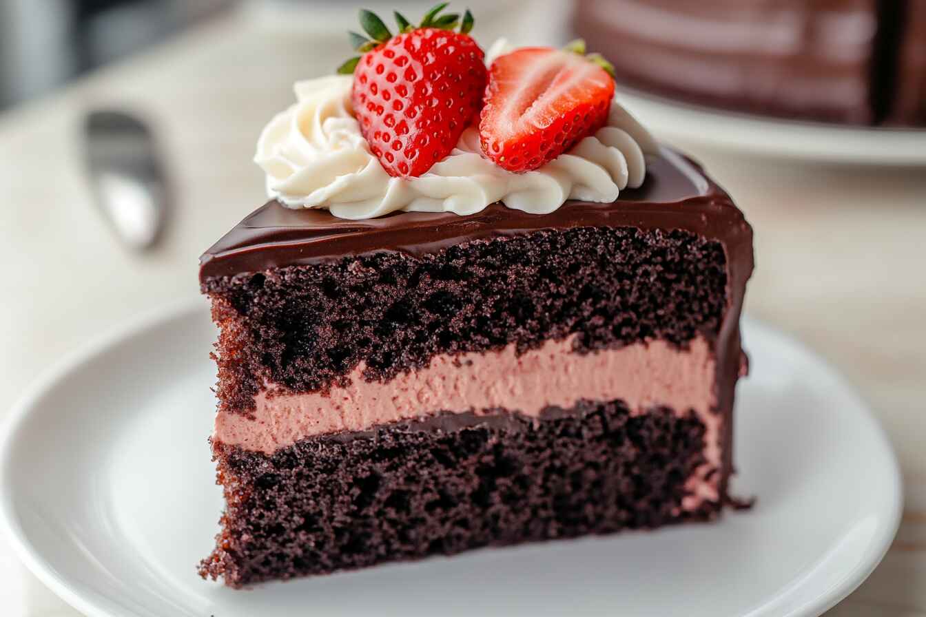 Chocolate Strawberry Cake