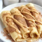 Cinnamon Roll Protein Crepes Recipe