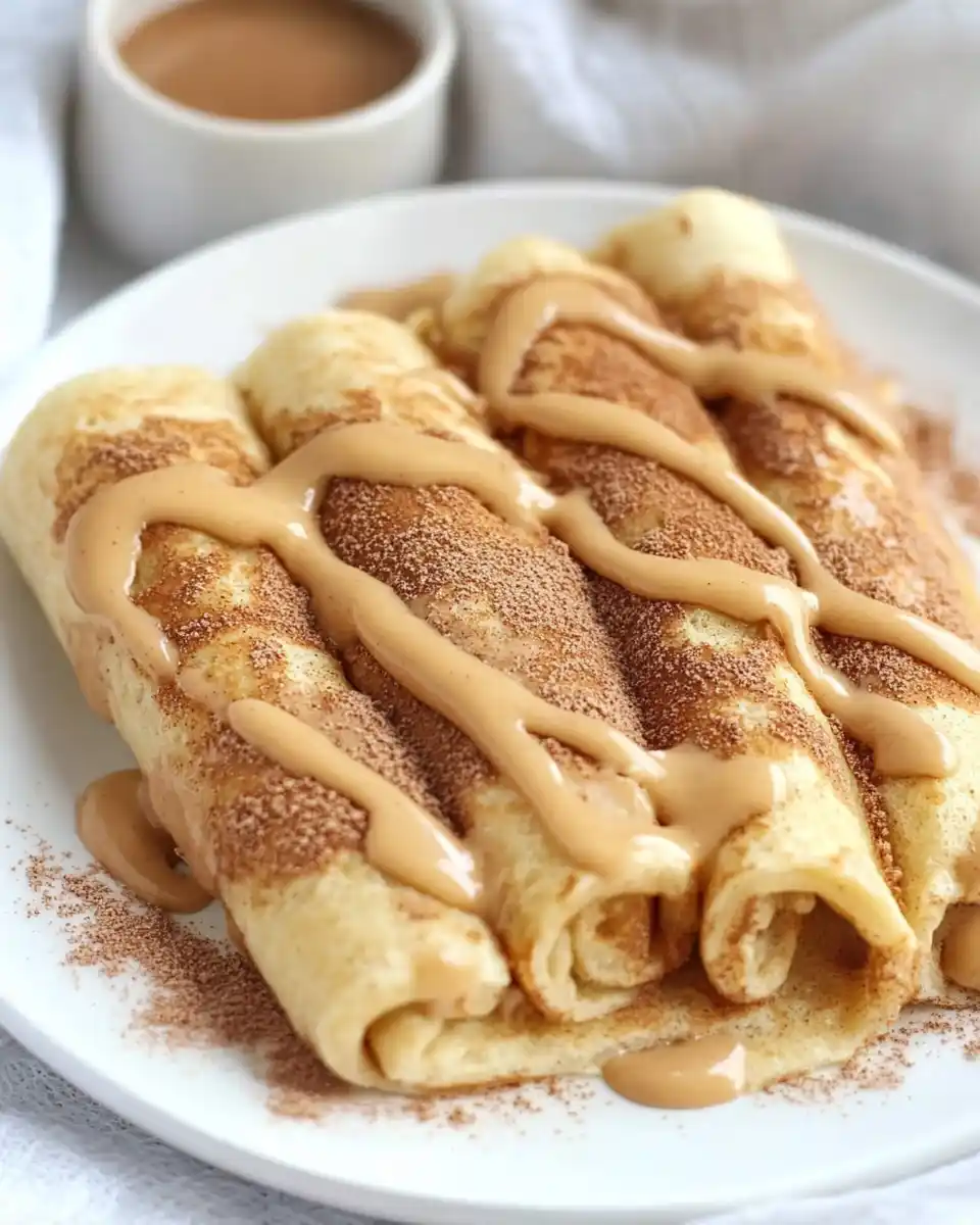 Cinnamon Roll Protein Crepes Recipe
