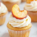 Honey Peach Cream Cheese Cupcakes Recipe