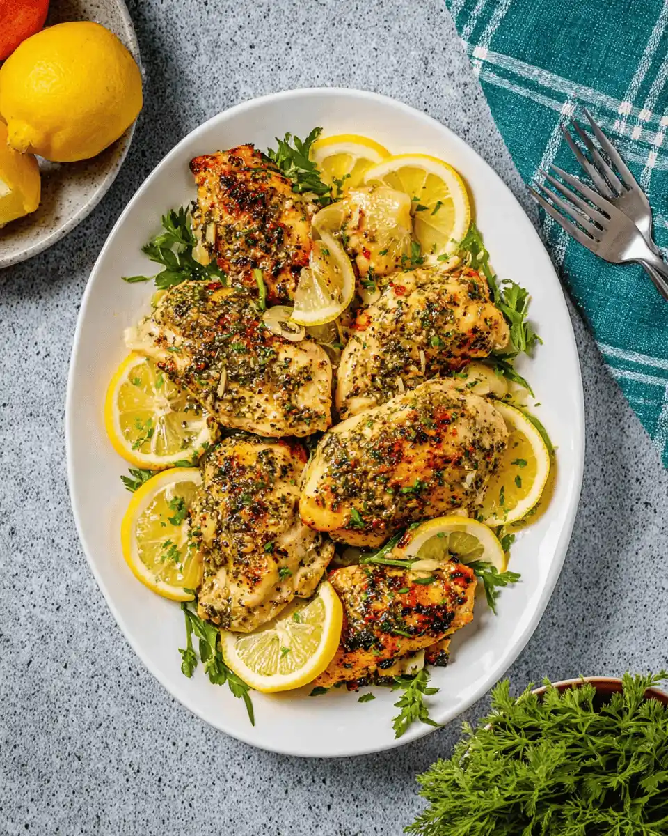 Lemon Garlic Chicken Recipe
