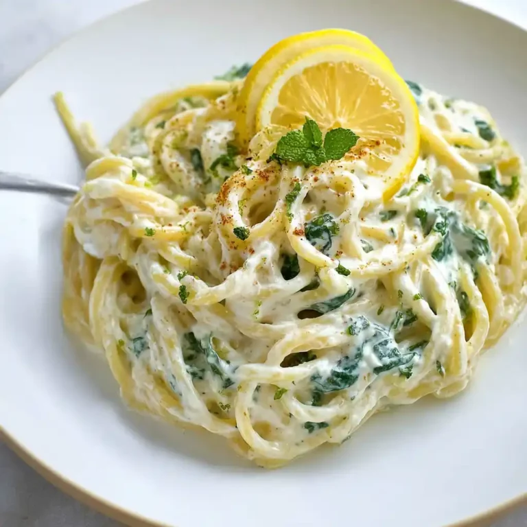 A close-up shot of a rustic plate filled with creamy lemon ricotta pasta, garnished with abundant lemon zest and fresh herbs.