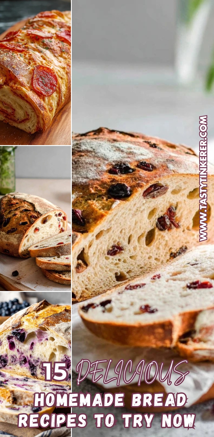 15 Delicious Homemade Bread Recipes To Try Now