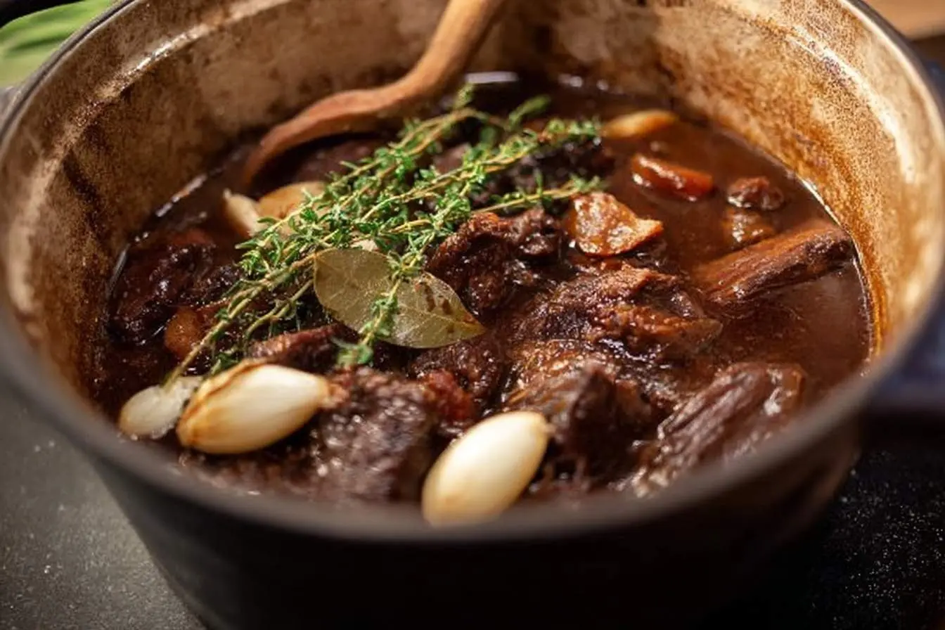 French Onion Short Rib Stew