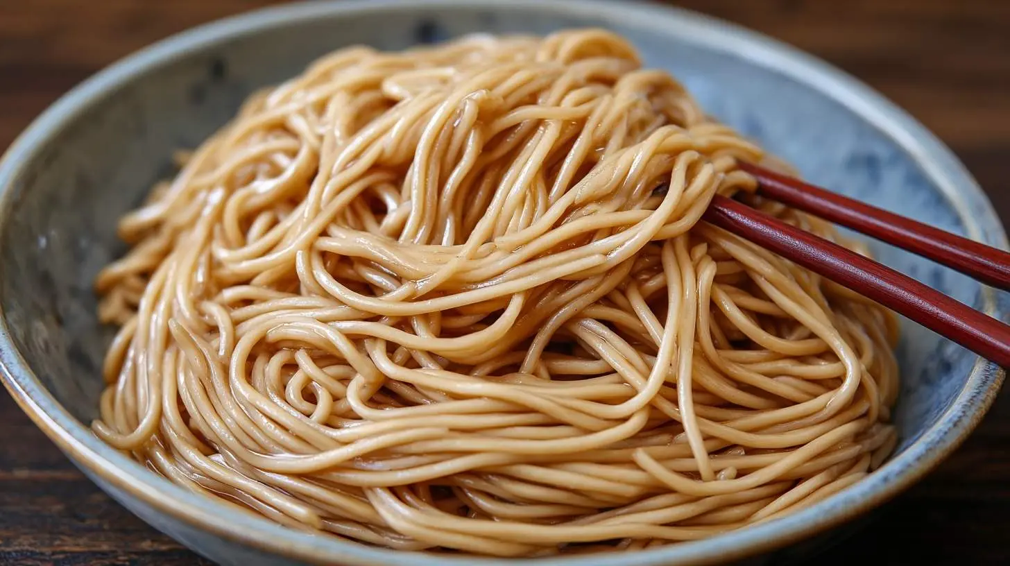 Plain Lo Mein Noodles Recipe
